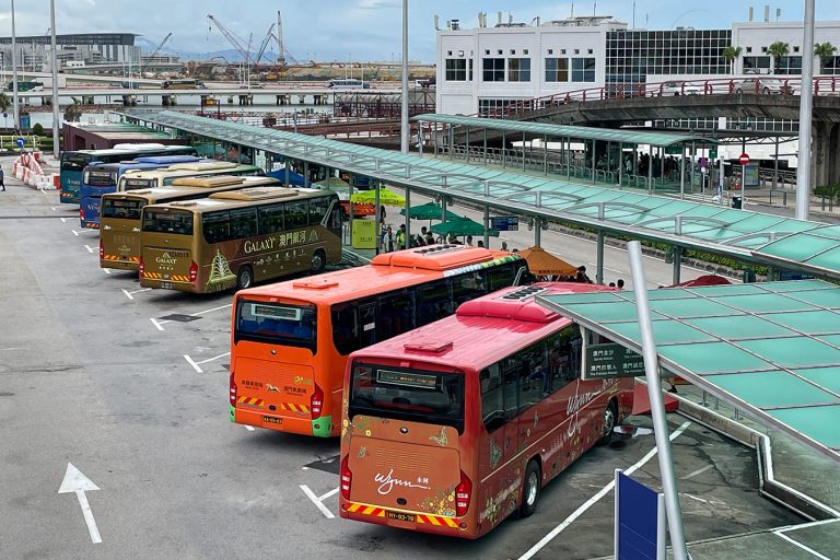 Macao casino hotel shuttle buses